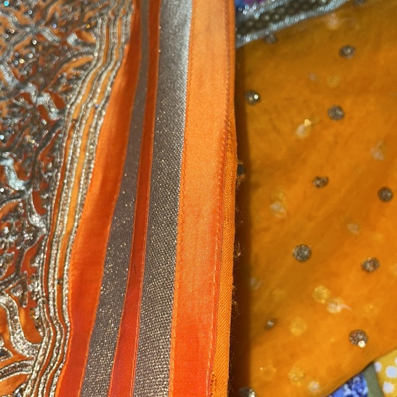 Anarkali Long Dress with Dupatta. PTP 19.”  Length 54” silk stunning silk dress - Picture 7 of 16